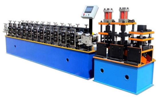380V Pallet Rack Roll Forming Machine 5m / mnt Untuk Baja Galvanis