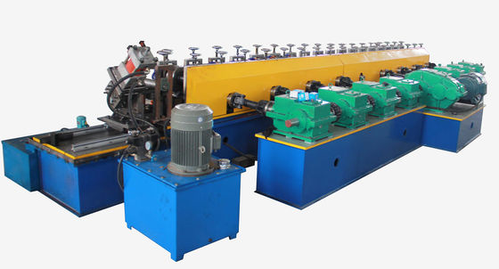 20m / mnt Cable Tray Roll Forming Machine Pemotong Hidrolik