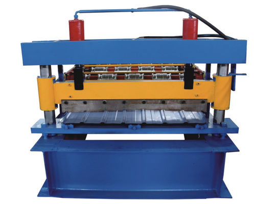 Mesin Roll Forming Baja Warna 4.5T Untuk Lembaran Bergelombang Gelombang Tinggi