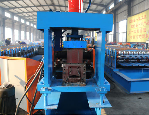 Rak Penyimpanan Rak Logam Mesin Roll Forming 3T 12m / mnt
