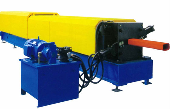 Mesin Roll Forming Pipa Air Hujan Downspout 15KW 8m / mnt