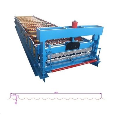 Cr12 Cold Roll Forming Machine Lembaran Bergelombang