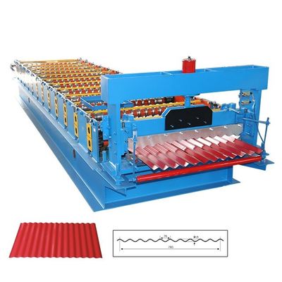 Cr12 Cold Roll Forming Machine Lembaran Bergelombang