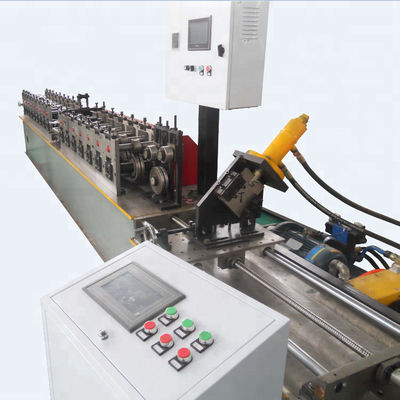 8m / mnt CE Stud Dan Track Roll Forming Machine T Grid Ceiling Bekas