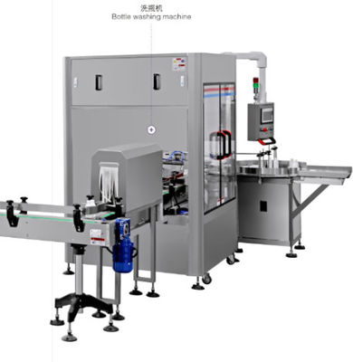 Saus Filling Packing Machine, SS316 Automatic Liquid Filling Capping Machine