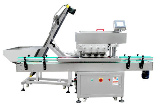 1.2KW Mengisi Mesin Pengemasan, Mesin Capping Linear Otomatis 3000bph