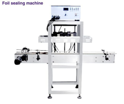 400bpm Botol Foil Sealing Machine 4KW Induction Foil Sealing Machine