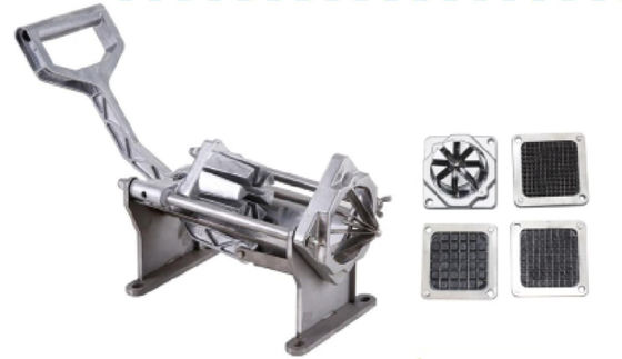 Mesin pemotong strip sayuran manual