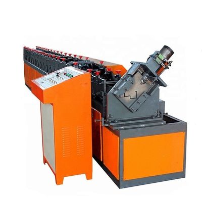 Mesin Roll Forming Kusen Pintu 50Hz 12m / mnt 2 Poros Leveling