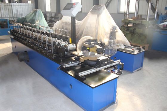 Mesin Roll Forming Kusen Pintu 50Hz 12m / mnt 2 Poros Leveling