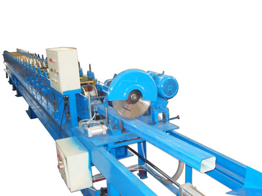 Mesin Roll Forming Pipa Downspout Persegi 15m / mnt 4.2T