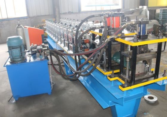 Setengah Putaran Ridge Cap Roll Forming Machine Hijau 3 Phase 2.5T