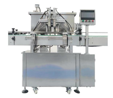 SUS316 Double Head Filling Packing Machine 1200b / H Dengan 2 Silinder