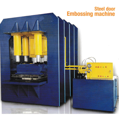 3000Ton Mesin Embossing Pintu Baja Hidrolik 380V Aksi Ganda Menekan