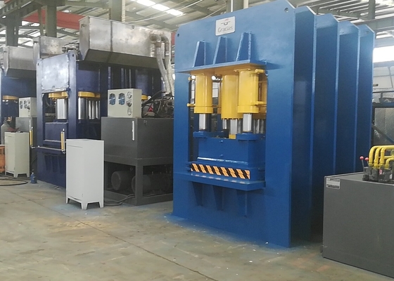 3000Ton Mesin Embossing Pintu Baja Hidrolik 380V Aksi Ganda Menekan