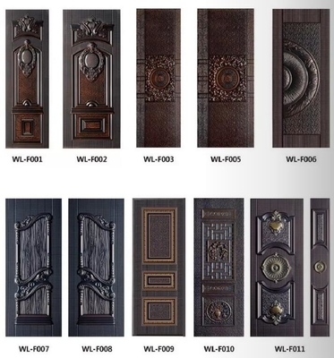 Kontrol Manual Mesin Embossing Pintu Baja Tipe Bingkai