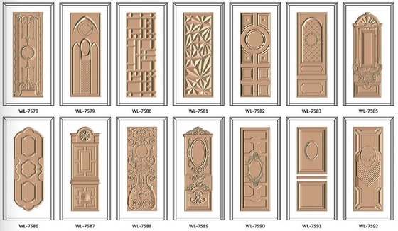 Mesin Embossing Pintu Baja Aksi Tunggal 15KW Terintegrasi