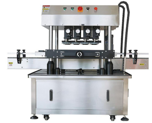 Eight Wheel Dia 55mm Food Capping Machine 1000w 120b / Min
