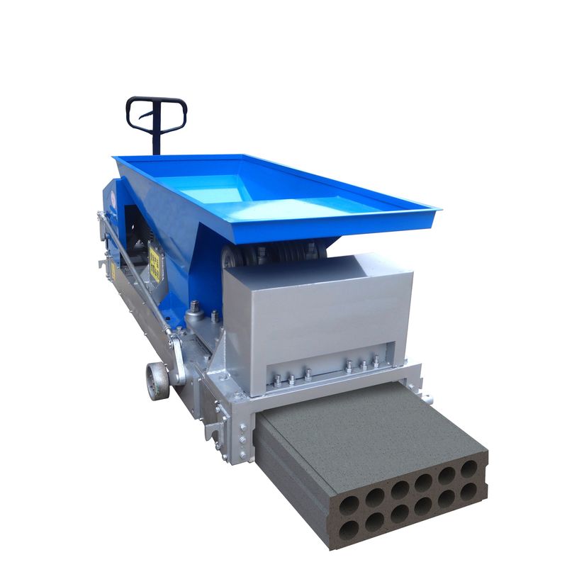 Partisi Ringan Ekstrusi Panel Dinding Extruder 11kw Warna Biru