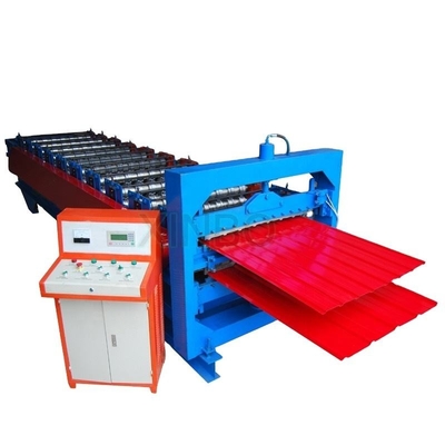 1mm Tebal Steel Tile Shutter Door Membuat Mesin 15m / Min Untuk Garasi