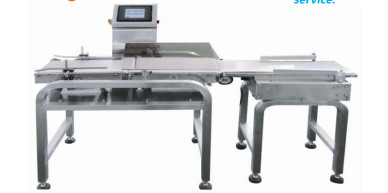 Inteligent YH-C Check Weigher Construction PLC Control Dengan Touch Screen Panel 0.25KW