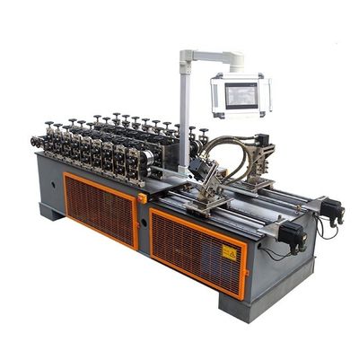 25m / mnt Steel Stud Roll Forming Machine, Mesin Pembuat Saluran Grey C