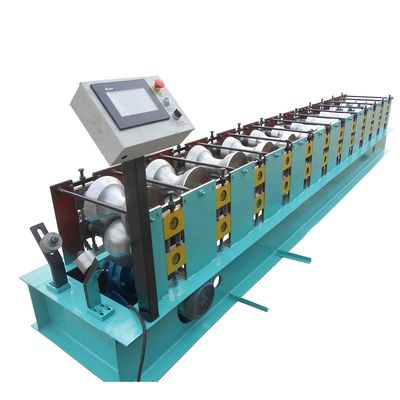 Setengah Putaran Ridge Cap Roll Forming Machine Hijau 3 Phase 2.5T