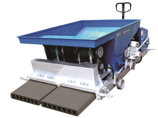 380V 50Hz 2.5m / Min Ekstruder Panel Dinding Ganda Dengan Lubang 58mm